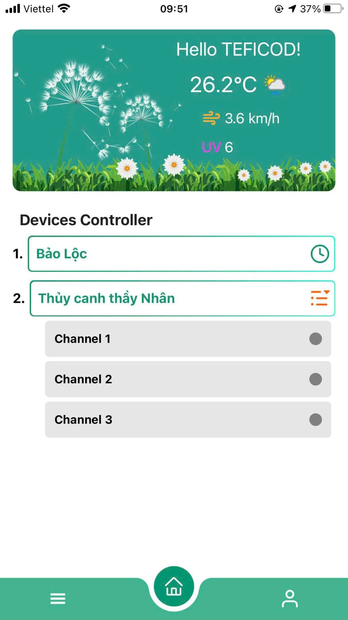 Balcony Irrigation System (IOT)